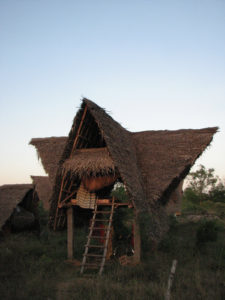 A residential hut A residential hut