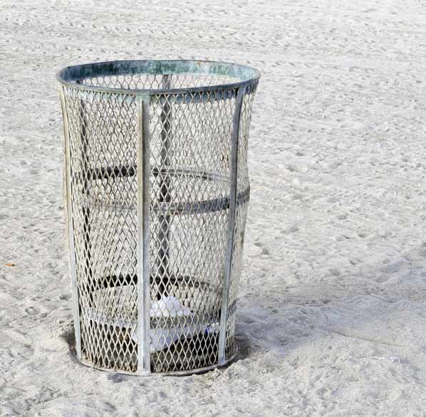 RETHINKING WASTE: Expose the mess for all to see our wasteful ways 14 Trash can - rethinking waste