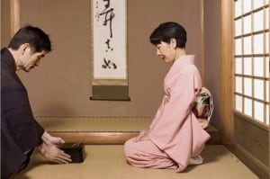 china-tea-ceremony Japanese woman serving tea