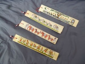Palm leaf bookmarks