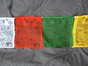 Tibetan prayer flags