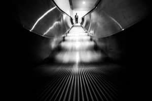 Dark escalator - Another Ordinary Day fiction
