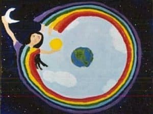 TALK ABOUT SURREALISM: How an "art scam" led to a visual artist's renewed inspiration 16 "Universal mother" card - Talk about surrealism