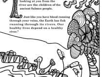 Free coloring book page - The Way of the Bear