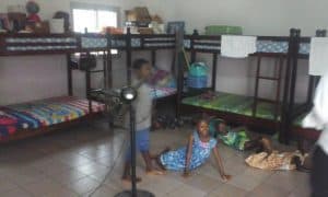 children in their bedroom
