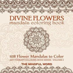 divine flowers mandala