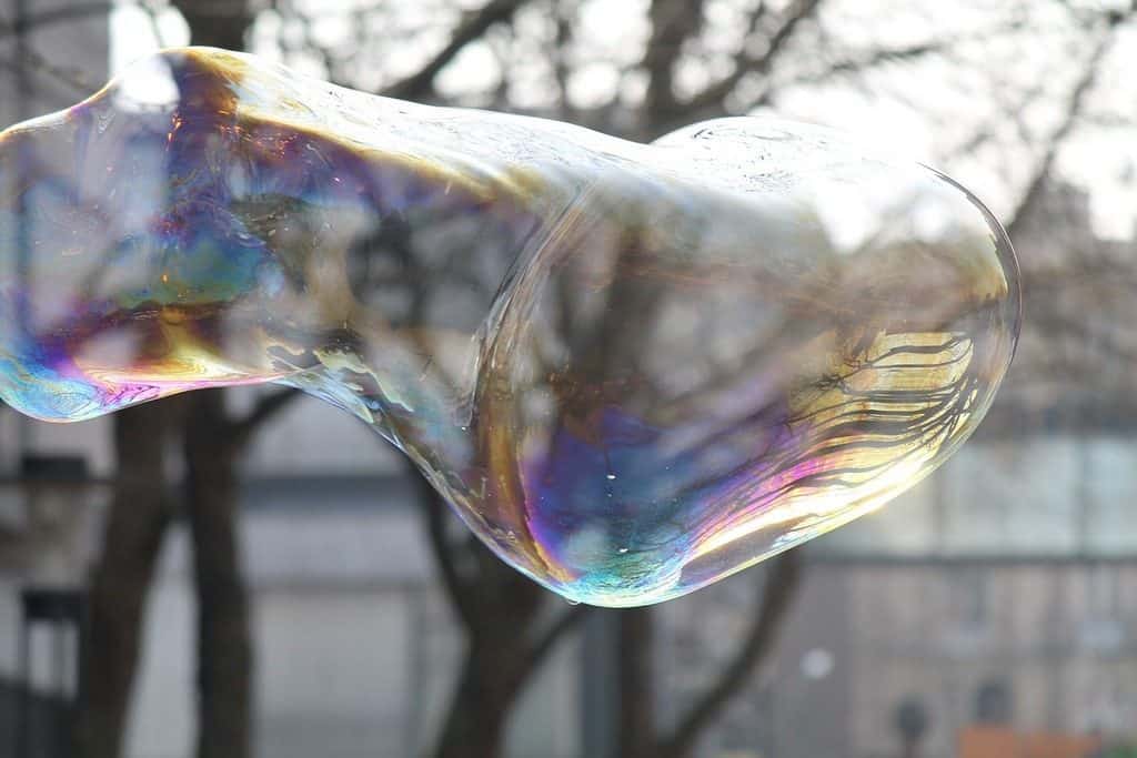 giant soap bubble