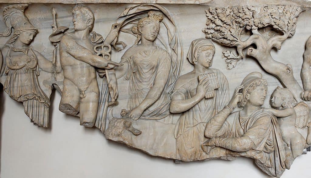 fresco, judgment of Paris