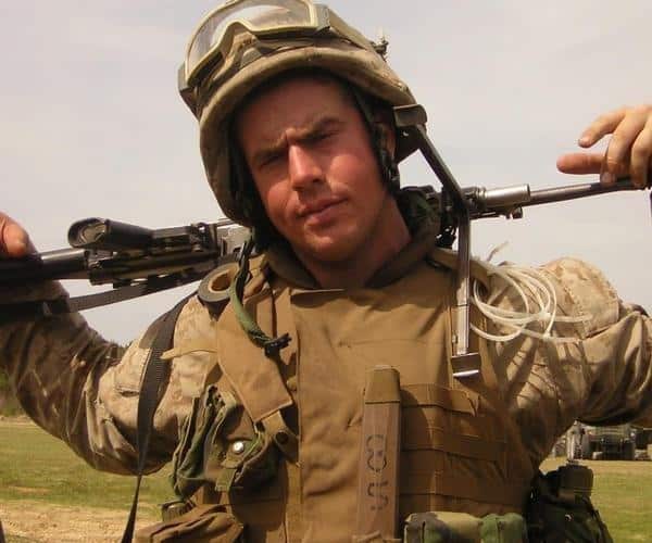 Matthew Deese in the military