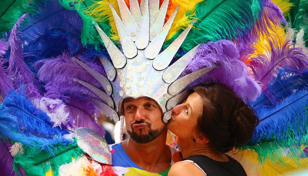 PRIDE PARADE The colours of an apology