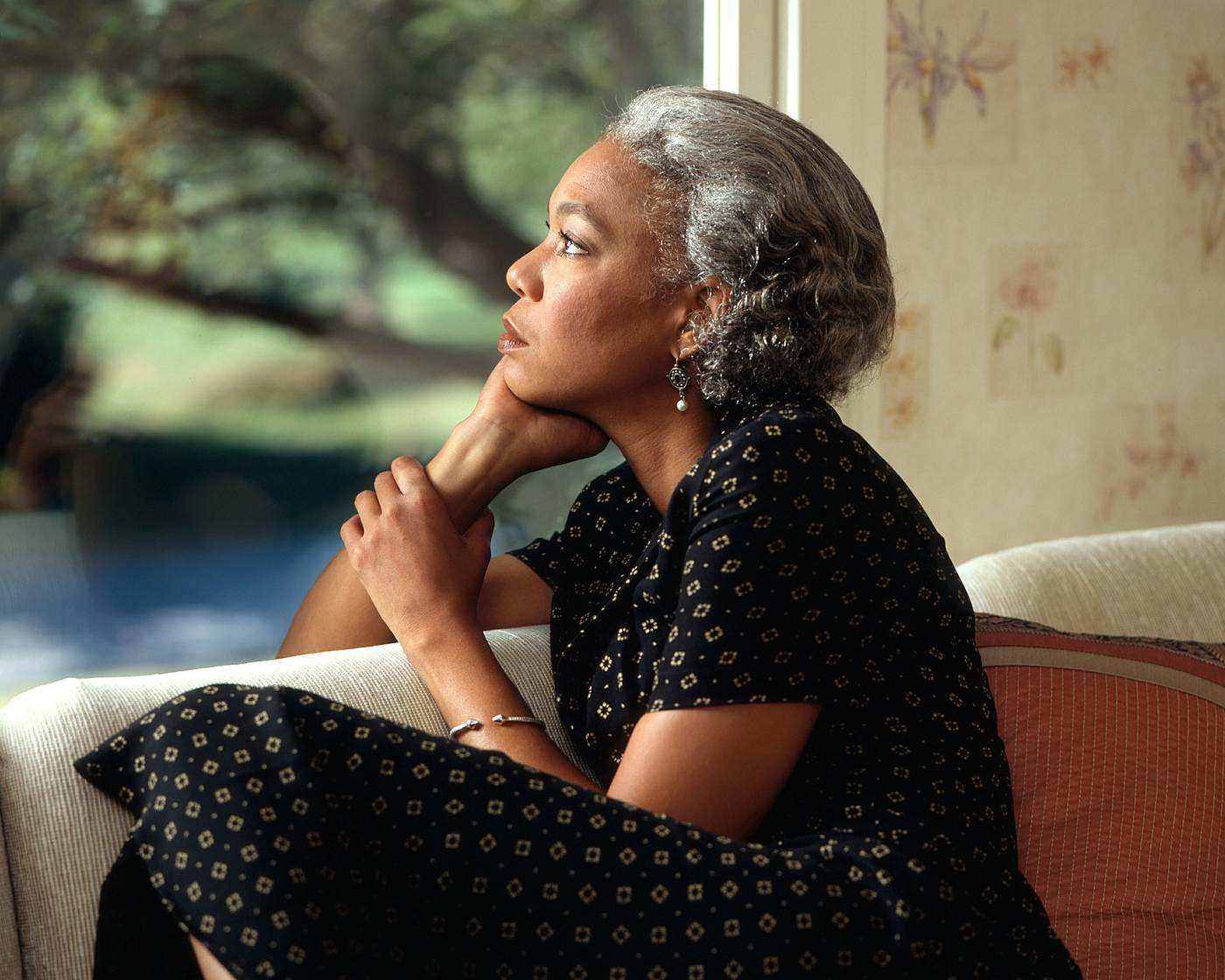 Thinking woman